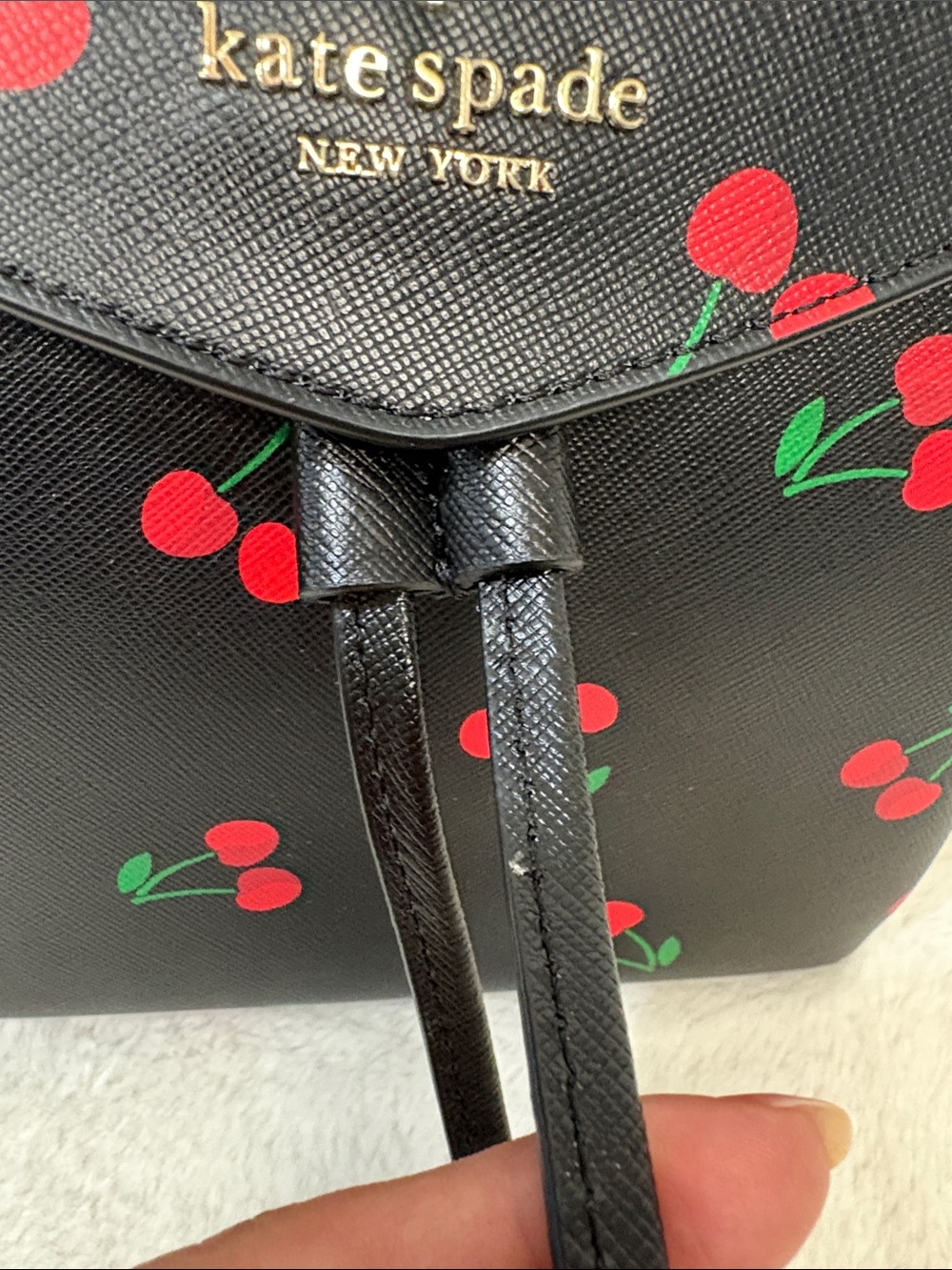 KATE SPADE Cherry Print Mini Backpack - Picture 2 of 12